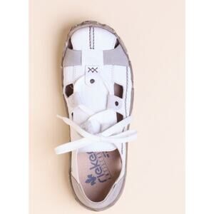 New Rieker Casual lace-ups - pacific white cement Size 9